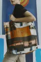 viacfarebná Bavlnená taška dámska z kolekcie Jerzy Nowosielski x Medicine Dámsky