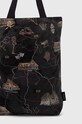Bavlněná taška z kolekce Tatra National Park x Medicine černá barva černá RS24.TCDA52