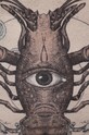 Torba bawełniana z kolekcji Zodiak - Rak kolor beżowy RS24.TCM150 beżowy