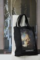 Torba bawełniana z kolekcji Eviva L'arte kolor czarny mieści A4 czarny RS24.TCM251