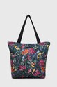 Torebka damska shopper wzorzysta kolor zielony RS24.TOD714 zielony RS24