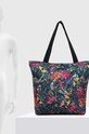 Torebka damska shopper wzorzysta kolor zielony RS24.TOD714