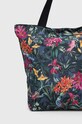 Torebka damska shopper wzorzysta kolor zielony zielony RS24.TOD714