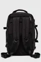 Cestovný ruksak dámsky multifunkčný hladký čierna farba čierna