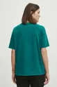 Bavlnené tričko dámske spraté zelená farba <p>100 % Bavlna</p>
