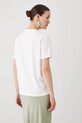 Odzież T-shirt bawełniany damski kolor biały RS24.TSD074 biały
