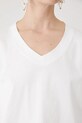T-shirt bawełniany damski kolor biały RS24.TSD074 biały