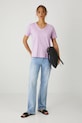 Medicine tricou din bumbac RS24.TSD074 violet RS24