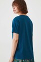 Odzież T-shirt bawełniany damski kolor zielony RS24.TSD074 turkusowy