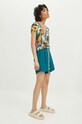 T-shirt bawełniany damski wzorzysty kolor multicolor RS24.TSD075 multicolor RS24