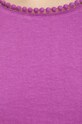 Bavlněné tričko fialová barva RS24.TSD091 fialová