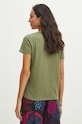 Oblečení Bavlněné tričko zelená barva RS24.TSD0B5 zelená