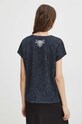 T-shirt bawełniany damski z kolekcji Zodiak - Baran kolor szary szary RS24.TSD150