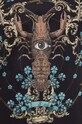 T-shirt bawełniany damski z kolekcji Zodiak - Rak kolor czarny RS24.TSD153