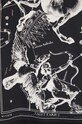 T-shirt bawełniany damski z domieszką elastanu z kolekcji Zodiak - Strzelec kolor czarny RS24.TSD159