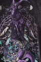 T-shirt bawełniany damski z kolekcji Zodiak - Koziorożec kolor szary RS24.TSD160