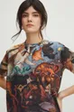 Bavlnené tričko dámske z kolekcie Eviva L'arte viacfarebná