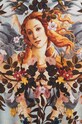 T-shirt bawełniany damski z kolekcji Eviva L'arte kolor multicolor RS24.TSD259