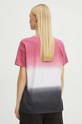 Odzież T-shirt bawełniany damski z kolekcji Love Alchemy kolor różowy RS24.TSD270 różowy