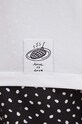 T-shirt bawełniany damski z domieszką elastanu by Magda Danaj - Porysunki kolor biały RS24.TSD275