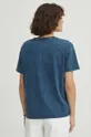 tyrkysová Bavlněné tričko dámské z kolekce Graphics Series tyrkysová barva