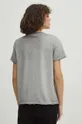 šedá Bavlněné tričko dámské z kolekce Graphics Series šedá barva