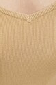 Tričko dámske sveterové béžová farba RS24.TSD504 béžová