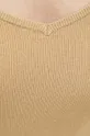 Tričko dámske sveterové béžová farba Dámsky
