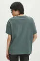 T-shirt bawełniany damski z nadrukiem kolor zielony 100 % Bawełna