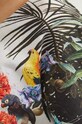 T-shirt bawełniany damski wzorzysty kolor multicolor RS24.TSD709 multicolor