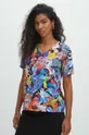 Bavlnené tričko dámske z kolekcie Jane Tattersfield x Medicine viac farieb viacfarebná