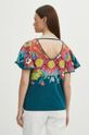 Medicine t-shirt bawełniany turkusowy RS24.TSD861