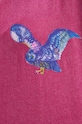T-shirt bawełniany damski z kolekcji Jane Tattersfield x Medicine kolor różowy RS24.TSD863 różowy
