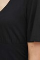 T-shirt damski z domieszką elastanu kolor czarny RS24.TSD900 czarny
