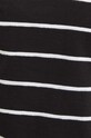 T-shirt damski w paski kolor czarny RS24.TSD906 czarny