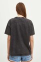 T-shirt bawełniany damski Lenny Kravitz kolor czarny czarny RS24.TSD956