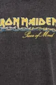 T-shirt bawełniany damski Iron Maiden kolor szary Damski