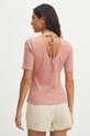 Oblečení Bavlněné tričko růžová barva RS24.TSDA12 růžová