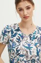 T-shirt bawełniany damski z kolekcji Tatrzański Park Narodowy x Medicine kolor beżowy RS24.TSDA52 beżowy