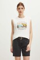 Medicine tricou din bumbac RS24.TSDA54 bej RS24