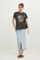 Odzież T-shirt bawełniany damski z kolekcji Tatrzański Park Narodowy x Medicine kolor szary RS24.TSDA58 szary