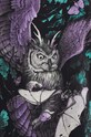 T-shirt bawełniany damski z nadrukiem Tattoo Art by Piotr Bemben kolor czarny RS24.TSDC53