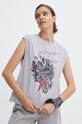Medicine tricou din bumbac RS24.TSDC54 gri RS24