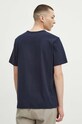 Odzież T-shirt bawełniany męski gładki kolor granatowy RS24.TSM031 granatowy