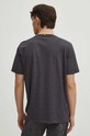 Odzież T-shirt bawełniany męski z domieszką elastanu kolor czarny RS24.TSM040 czarny