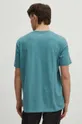 Bavlněné tričko zelená barva 98 % Bavlna, 2 % Elastan