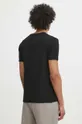 Tričko pánsky čierna farba 48 % Bavlna, 47 % Modal, 5 % Elastan