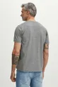 Bavlněné tričko pánské s příměsí elastanu černá barva <p>Materiál č. 1: 98 % Bavlna, 2 % Elastan Materiál č. 2: 98 % Bavlna, 2 % Elastan</p>