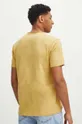 Bavlněné tričko žlutá barva 100 % Bavlna