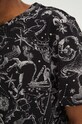 T-shirt bawełniany męski z kolekcji Zodiak kolor czarny RS24.TSM151